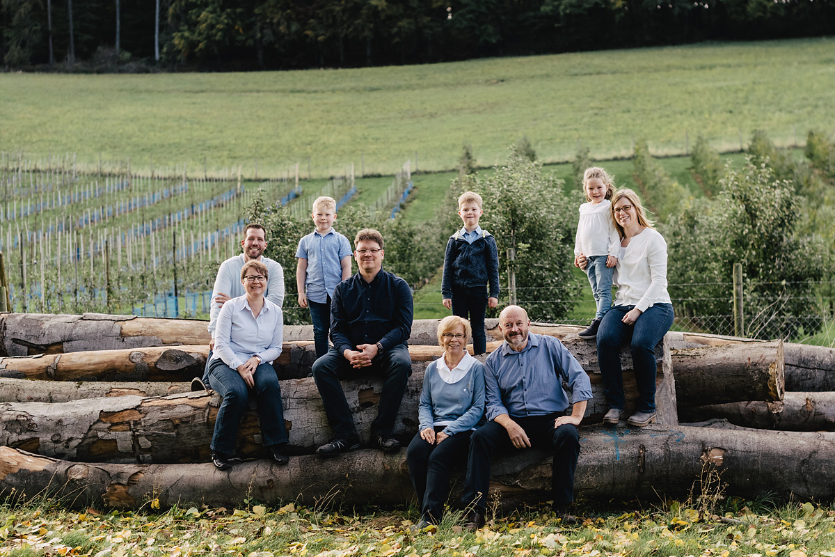 Familienfotos-Bauernhof