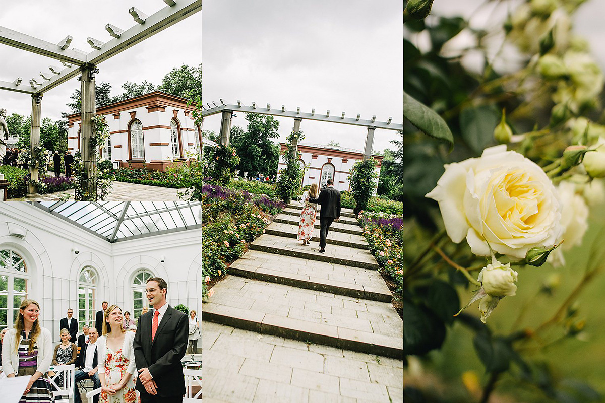 Hochzeitsfotos im Palemangarten