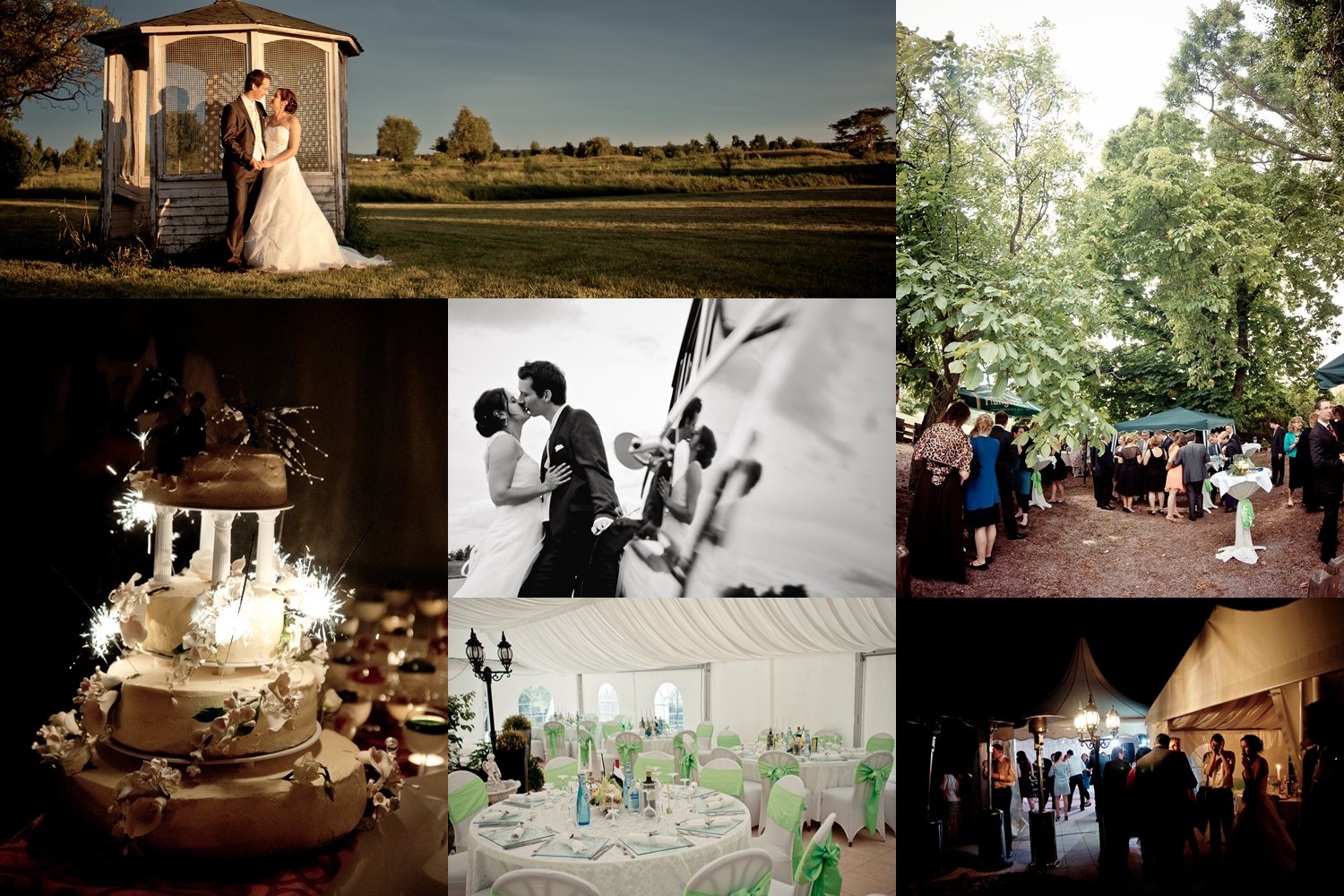 Hochzeitsfotograf in der Hochzeitslocation Golfpark Kiawah