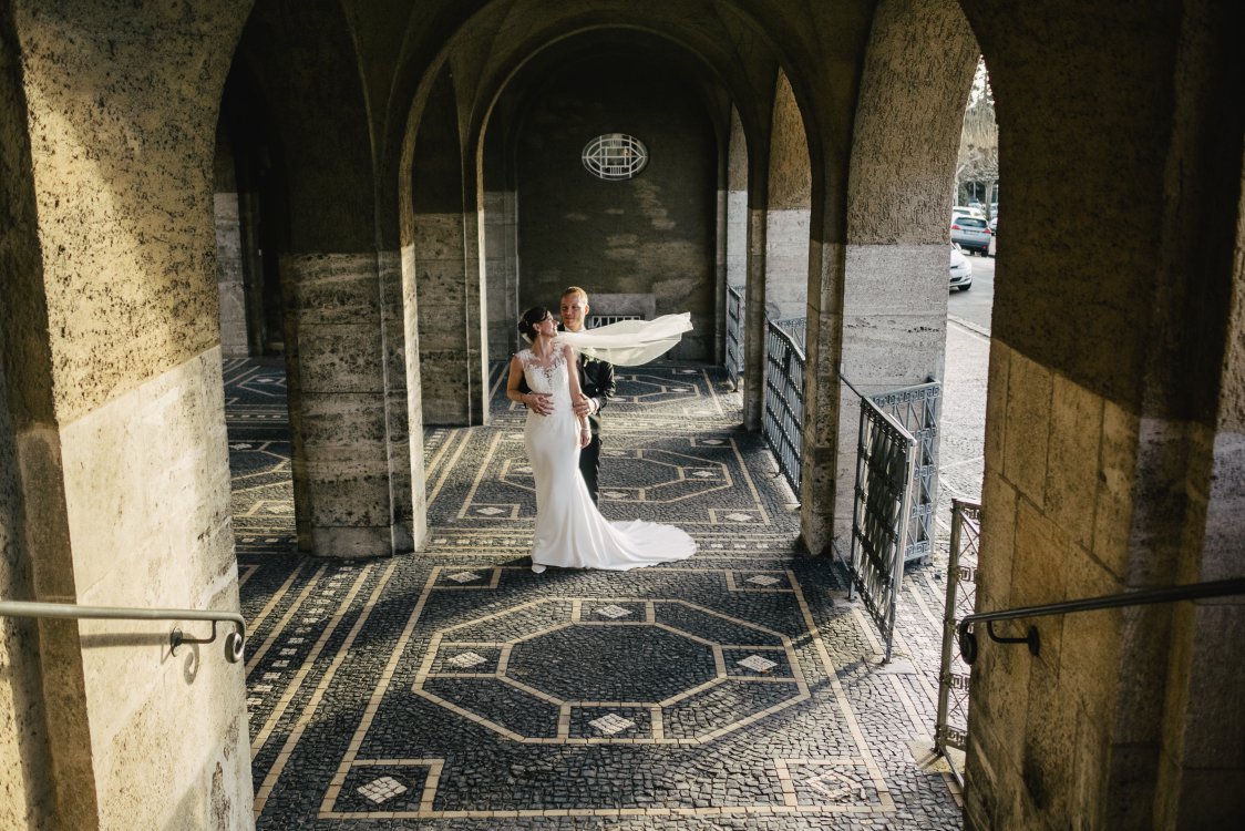 Kirchliche Hochzeit im Dezember - Pauluskirche und Orangerie