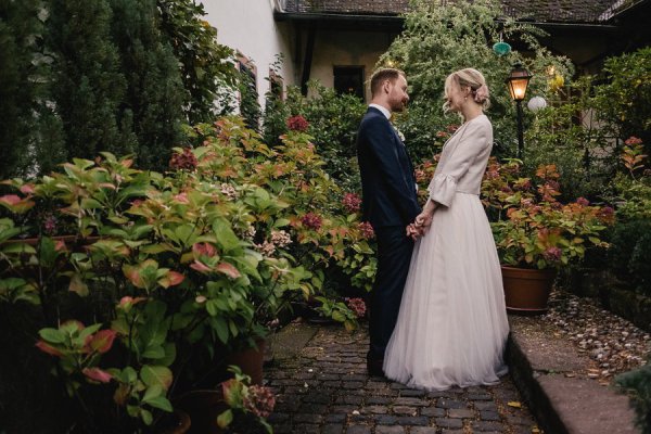 Kirchliche Hochzeit in Walluf und Feier auf dem Weingut Balthasar Ress – Foto 98