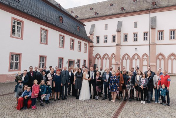 Hochzeit im Kloster Eberbach in Eltville am Rhein – Foto 42