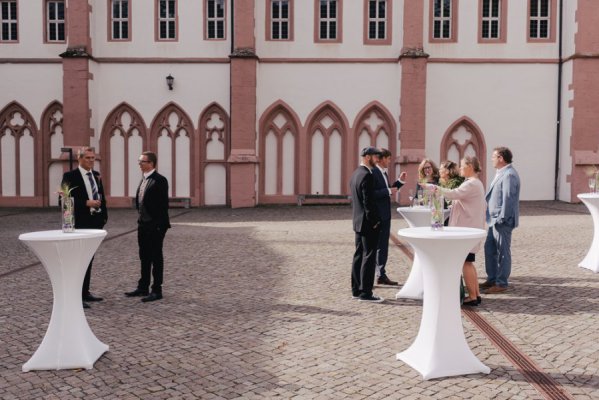 Hochzeit im Kloster Eberbach in Eltville am Rhein – Foto 51