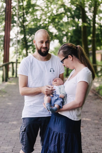 Neugeborenenfotos im Sommer in Ober-Ramstadt - Odenwald – Foto 37