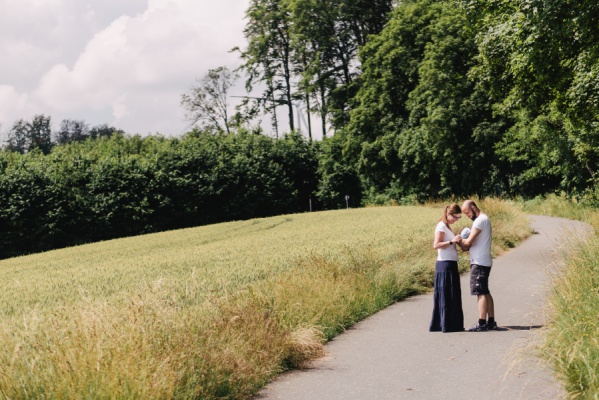 Neugeborenenfotos im Sommer in Ober-Ramstadt - Odenwald – Foto 61