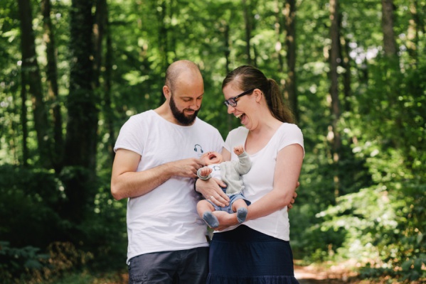 Neugeborenenfotos im Sommer in Ober-Ramstadt - Odenwald – Foto 71