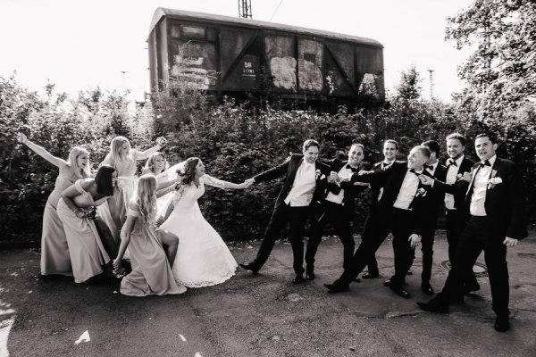Traumhochzeit in der Weststadtbar in Darmstadt - Sommerhitze – Foto 78