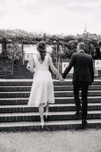 Standesamtliche Hochzeit im Hochzeitsturm in Darmstadt – Foto 2