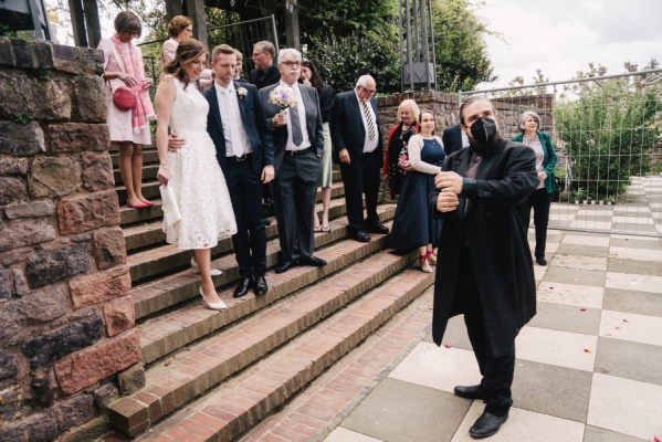Standesamtliche Hochzeit im Hochzeitsturm in Darmstadt – Foto 16