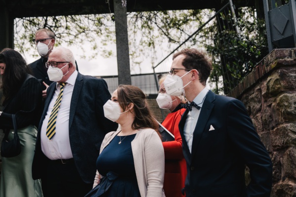 Standesamtliche Hochzeit im Hochzeitsturm in Darmstadt – Foto 17
