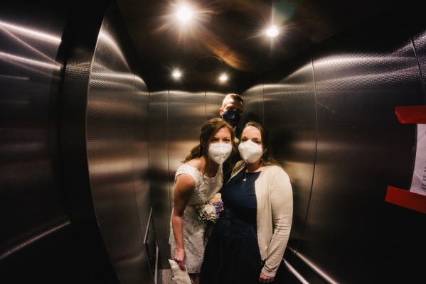 Standesamtliche Hochzeit im Hochzeitsturm in Darmstadt – Foto 20