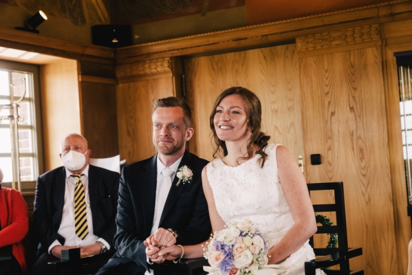 Standesamtliche Hochzeit im Hochzeitsturm in Darmstadt – Foto 32