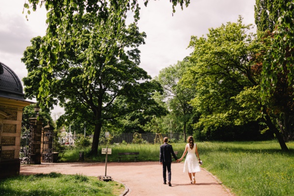 Standesamtliche Hochzeit im Hochzeitsturm in Darmstadt – Foto 75