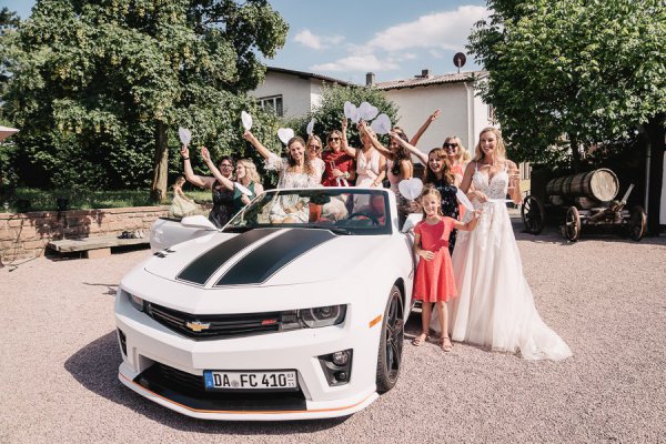 Standesamtliche Hochzeit in Erbach und Feier im Burghof in Kirchbrombach – Foto 101