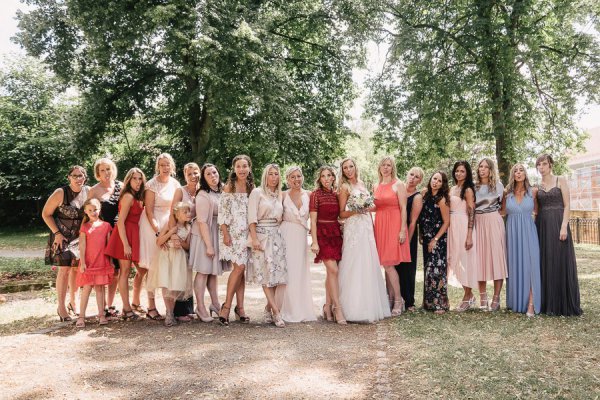 Standesamtliche Hochzeit in Erbach und Feier im Burghof in Kirchbrombach – Foto 71