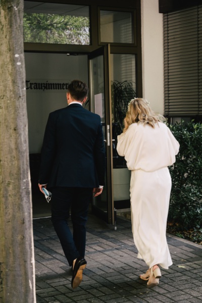 Standesamtliche Hochzeit in Pfungstadt in der Corona-Zeit – Foto 12