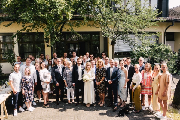 Standesamtliche Hochzeit in Pfungstadt in der Corona-Zeit – Foto 31