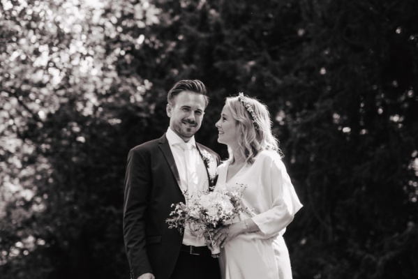 Standesamtliche Hochzeit in Pfungstadt in der Corona-Zeit – Foto 41