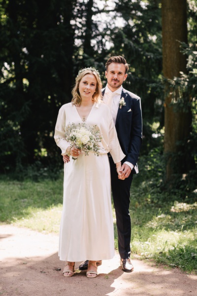Standesamtliche Hochzeit in Pfungstadt in der Corona-Zeit – Foto 46
