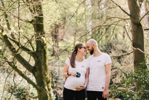 Babybauchfotos in der Natur - Odenwald – Foto 16
