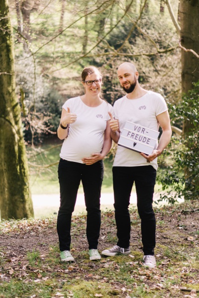 Babybauchfotos in der Natur - Odenwald – Foto 17