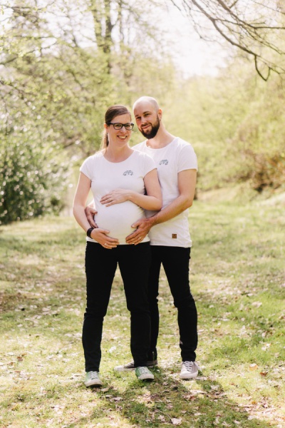 Babybauchfotos in der Natur - Odenwald – Foto 8