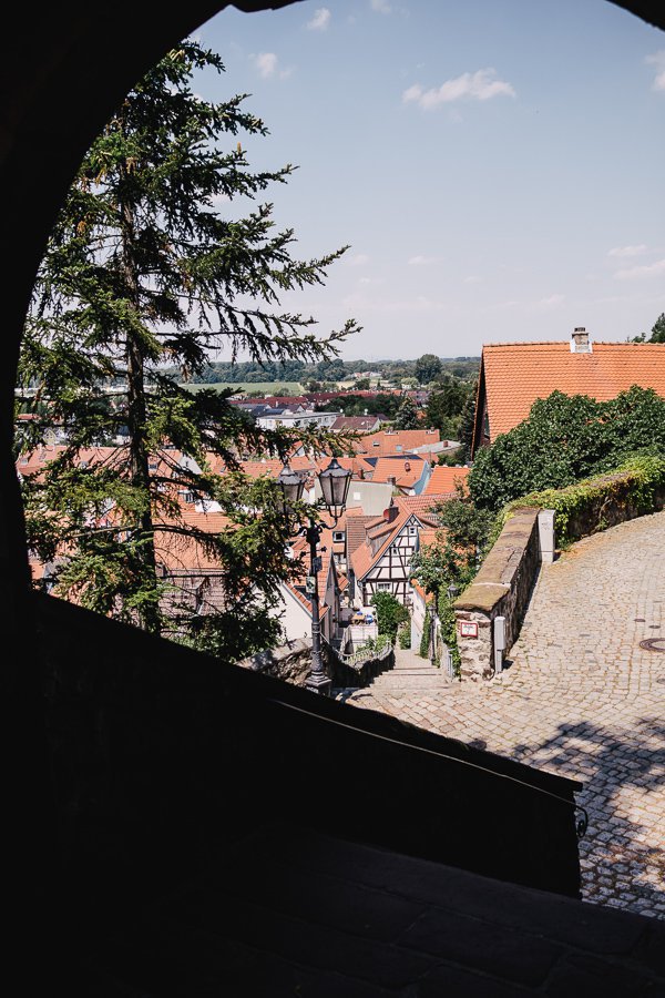 Kirchliche Hochzeit in Zwingenberrg und Feier auf dem Auerbacher Schloss – Foto 2