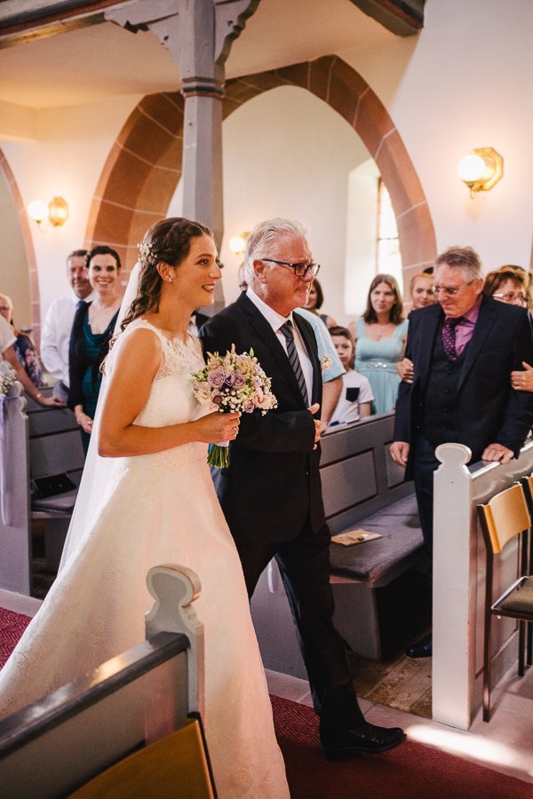 Kirchliche Hochzeit in Zwingenberrg und Feier auf dem Auerbacher Schloss – Foto 13