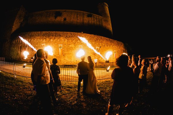 Kirchliche Hochzeit in Zwingenberrg und Feier auf dem Auerbacher Schloss – Foto 128