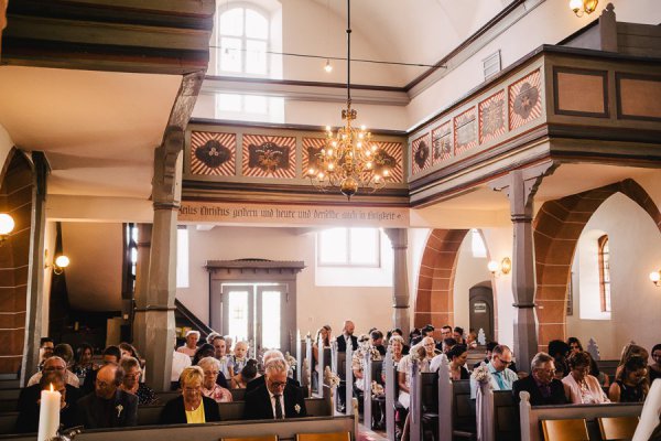 Kirchliche Hochzeit in Zwingenberrg und Feier auf dem Auerbacher Schloss – Foto 20