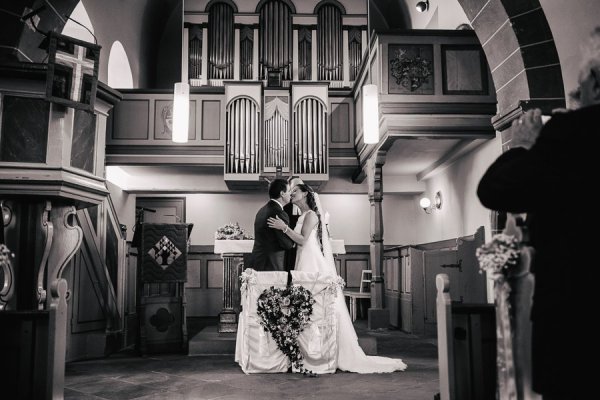 Kirchliche Hochzeit in Zwingenberrg und Feier auf dem Auerbacher Schloss – Foto 22