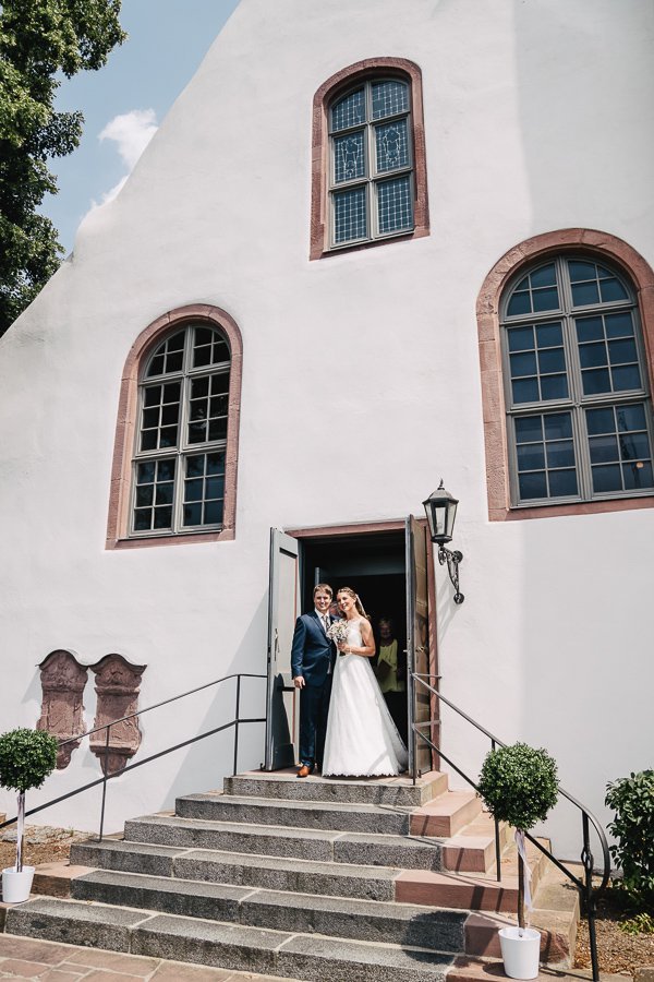 Kirchliche Hochzeit in Zwingenberrg und Feier auf dem Auerbacher Schloss – Foto 25