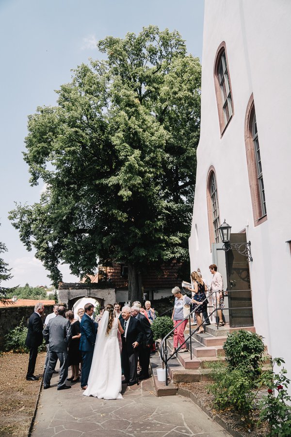 Kirchliche Hochzeit in Zwingenberrg und Feier auf dem Auerbacher Schloss – Foto 27