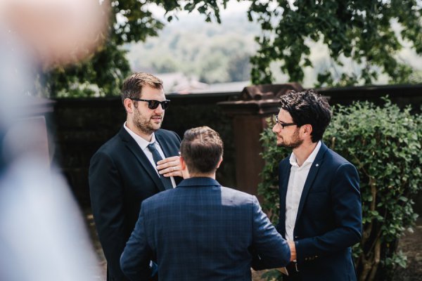 Kirchliche Hochzeit in Zwingenberrg und Feier auf dem Auerbacher Schloss – Foto 31