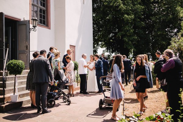 Kirchliche Hochzeit in Zwingenberrg und Feier auf dem Auerbacher Schloss – Foto 32