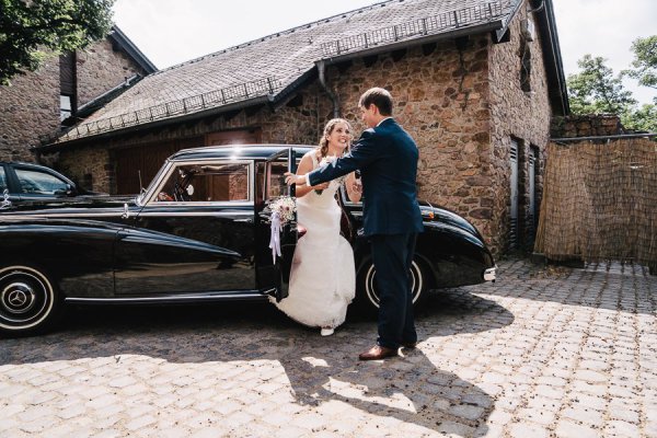 Kirchliche Hochzeit in Zwingenberrg und Feier auf dem Auerbacher Schloss – Foto 38