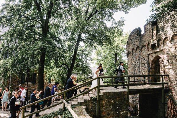 Kirchliche Hochzeit in Zwingenberrg und Feier auf dem Auerbacher Schloss – Foto 42