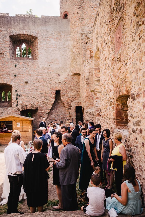 Kirchliche Hochzeit in Zwingenberrg und Feier auf dem Auerbacher Schloss – Foto 47