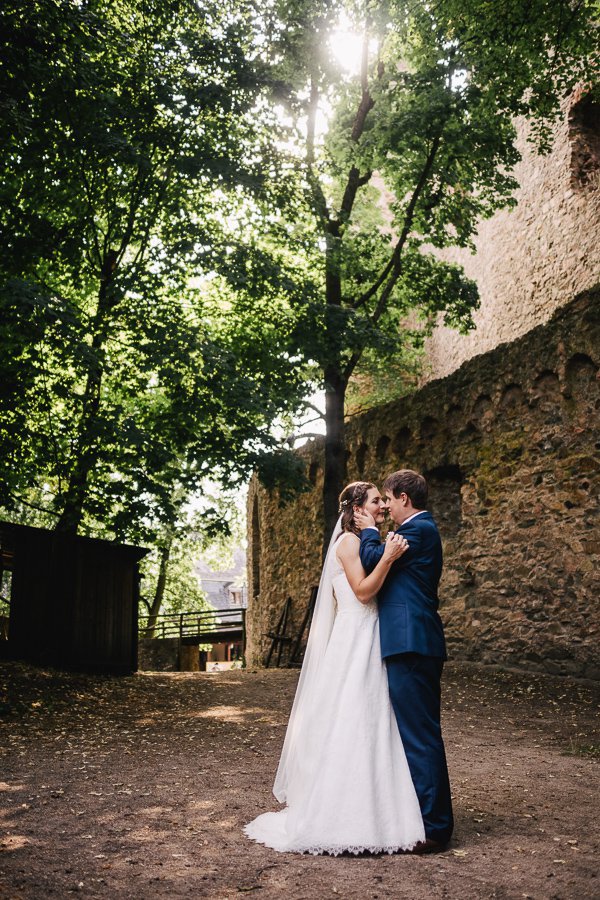 Kirchliche Hochzeit in Zwingenberrg und Feier auf dem Auerbacher Schloss – Foto 81