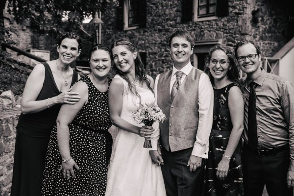 Kirchliche Hochzeit in Zwingenberrg und Feier auf dem Auerbacher Schloss – Foto 94