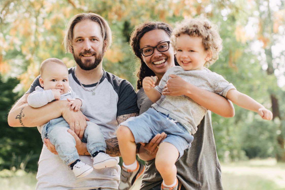 Familienfotos mit Baby in Darmstadt